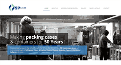 Desktop Screenshot of gpcases.co.uk